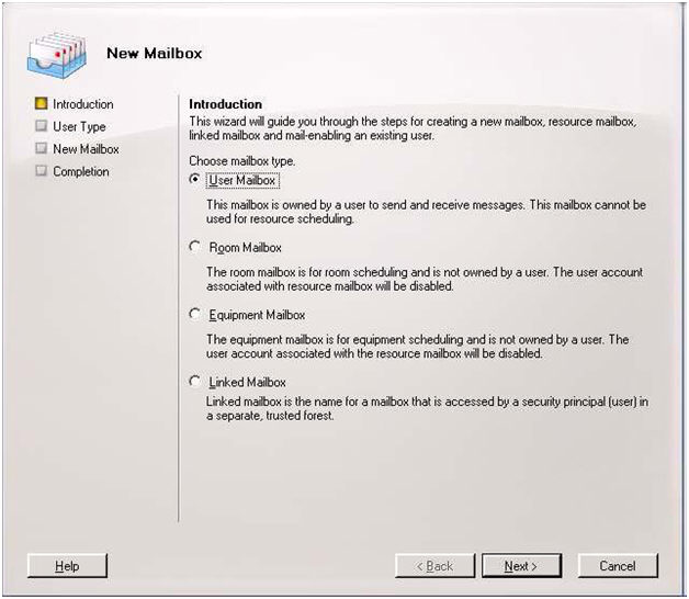 Exchange MAPI Setup